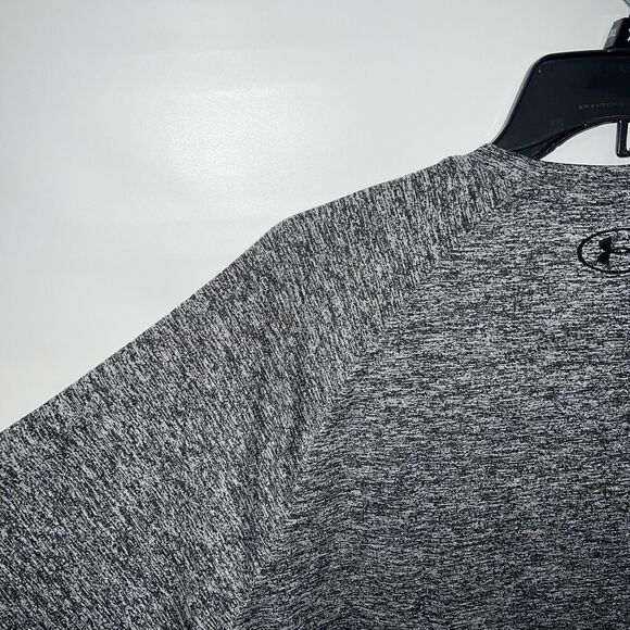 Under Armour Pullover Adult Large Mens Gray Short Sleeve Tech T-Shirt - Picture 12 of 16